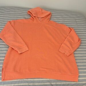 STYLE & CO HOODIE. L. PEACH COLOR. ptp 25” length 29”